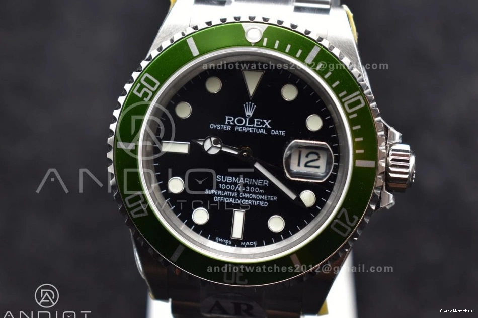 Bracelet V SS 1140 16610 LV Green Affordable Submariner Best ARF1:1 on Edition 904L Steel SH3135 0928